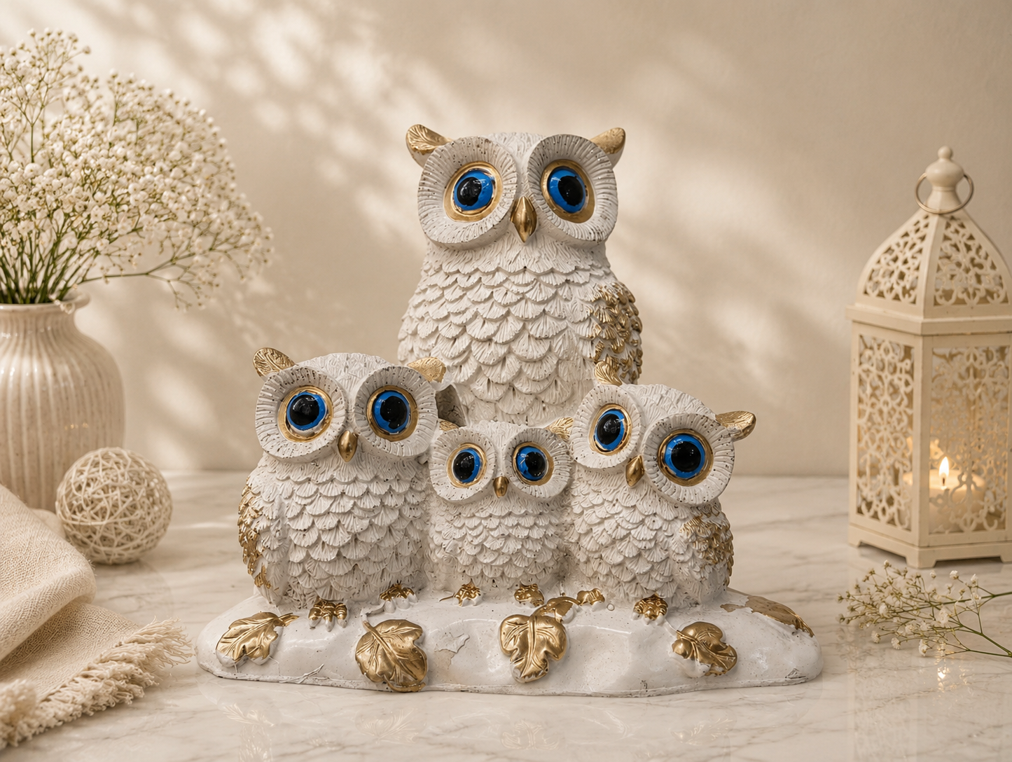 Wisdom Owl Showpiece